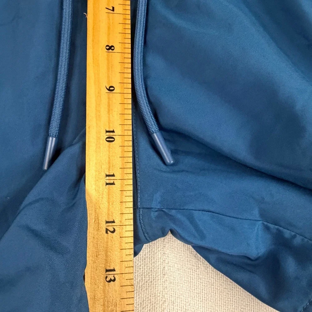 Jordan Essentials Woven Mesh Lined Shorts Teal Blue Mens Small 1981